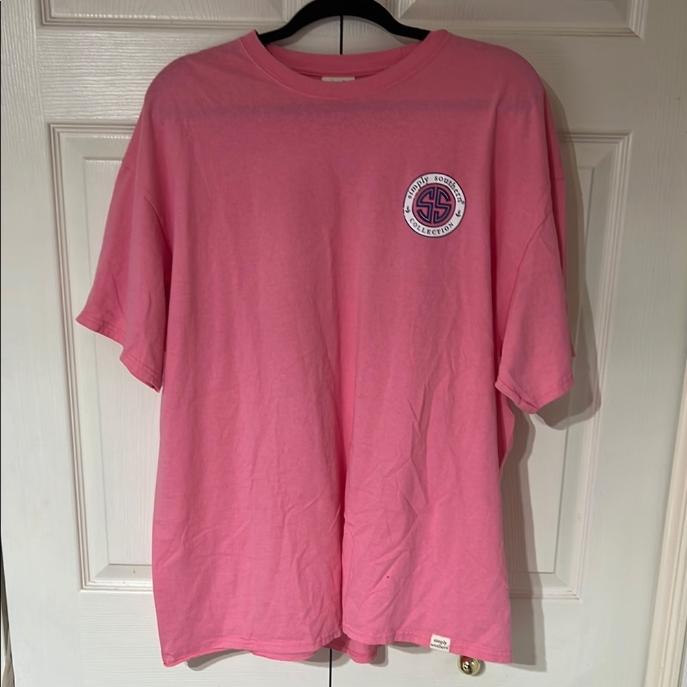 Simply Southern Pink Short Sleeve Tee